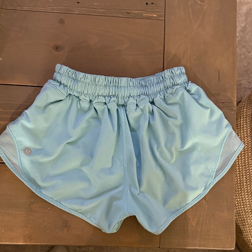 lululemon athletica Sky Blue Athletic Shorts